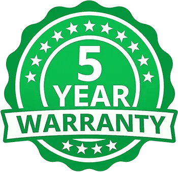 Concrete Leveling warranty 5 years